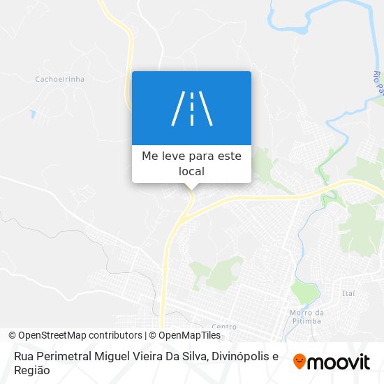 Rua Perimetral Miguel Vieira Da Silva mapa