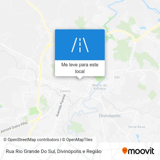 Rua Rio Grande Do Sul mapa