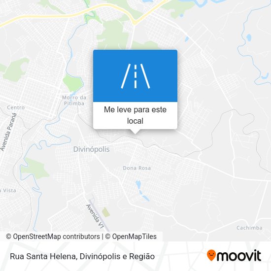 Rua Santa Helena mapa