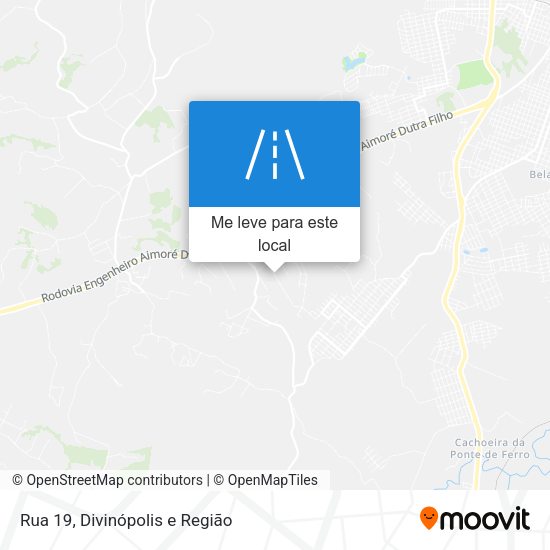 Rua 19 mapa