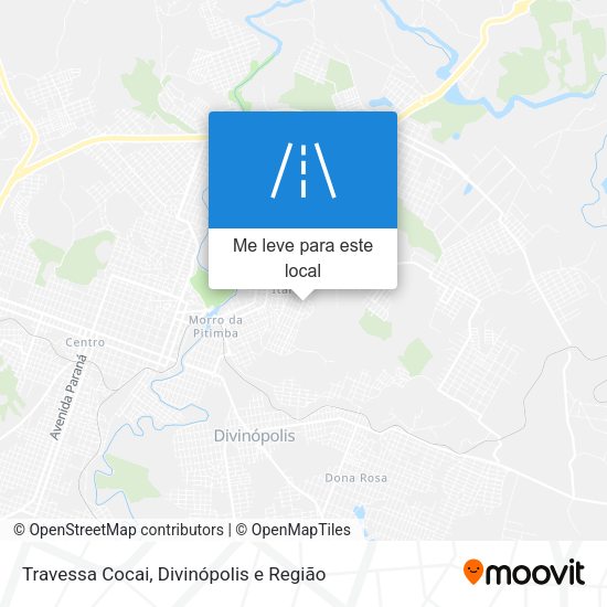 Travessa Cocai mapa