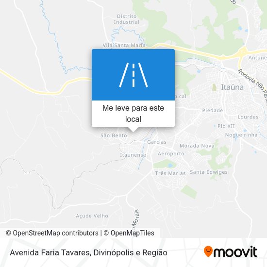 Avenida Faria Tavares mapa