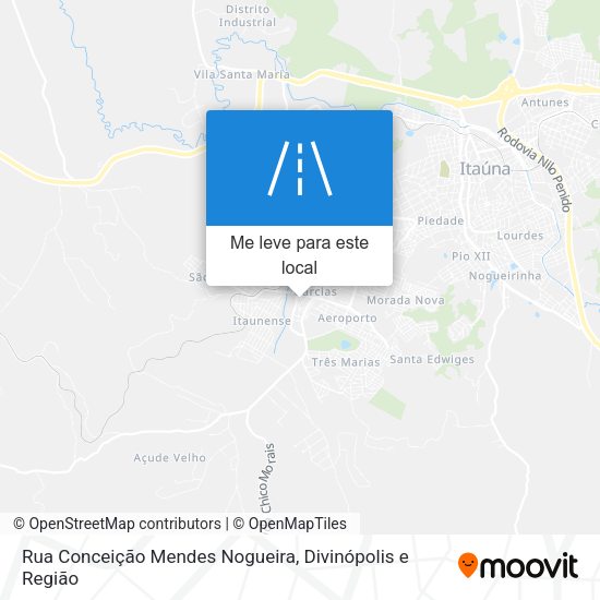 Rua Conceição Mendes Nogueira mapa