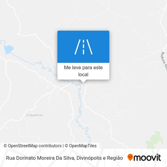 Rua Dorinato Moreira Da Silva mapa