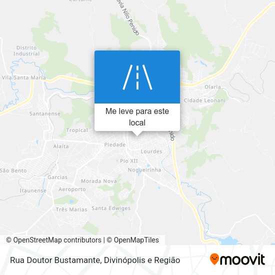Rua Doutor Bustamante mapa