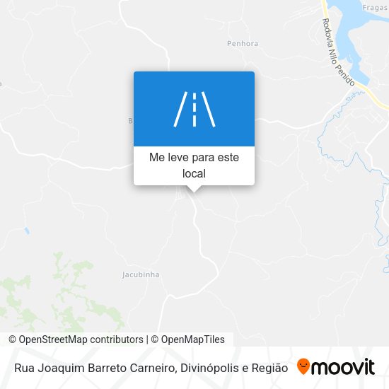Rua Joaquim Barreto Carneiro mapa