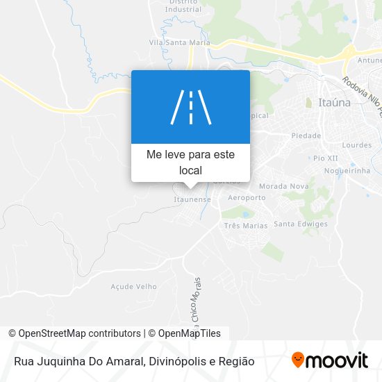Rua Juquinha Do Amaral mapa