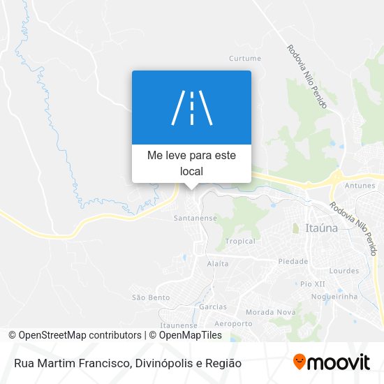 Rua Martim Francisco mapa