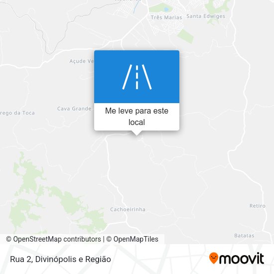 Rua 2 mapa