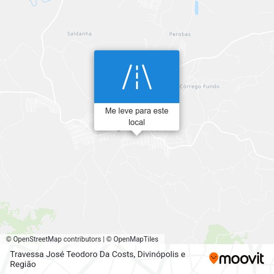 Travessa José Teodoro Da Costs mapa