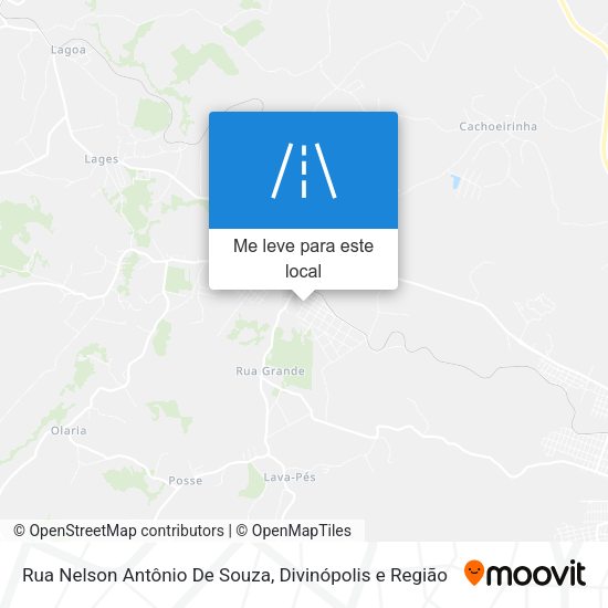 Rua Nelson Antônio De Souza mapa