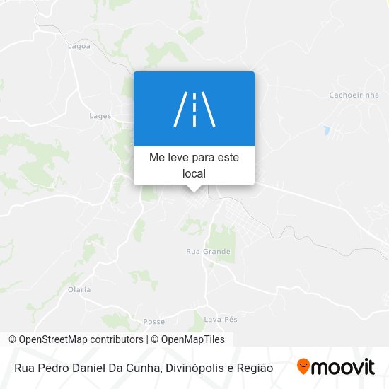 Rua Pedro Daniel Da Cunha mapa