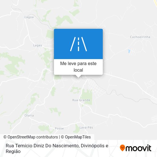 Rua Temício Diniz Do Nascimento mapa