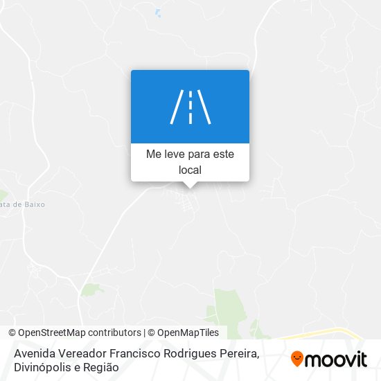 Avenida Vereador Francisco Rodrigues Pereira mapa