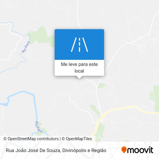Rua João José De Souza mapa