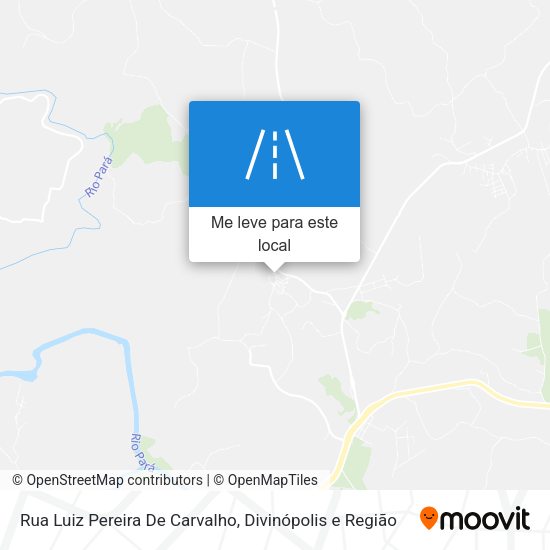 Rua Luiz Pereira De Carvalho mapa
