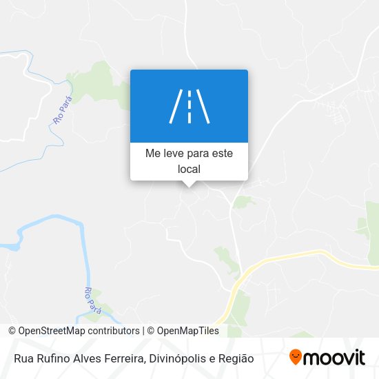 Rua Rufino Alves Ferreira mapa