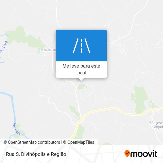 Rua S mapa