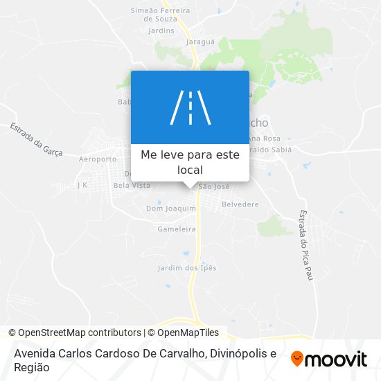 Avenida Carlos Cardoso De Carvalho mapa
