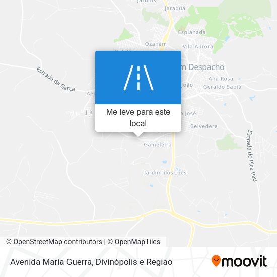 Avenida Maria Guerra mapa