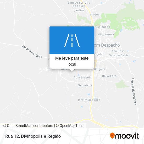 Rua 12 mapa