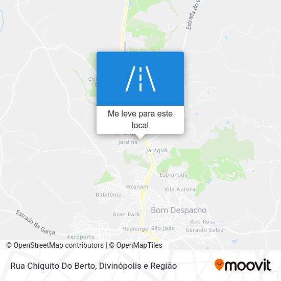 Rua Chiquito Do Berto mapa