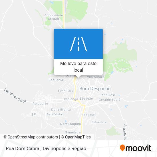 Rua Dom Cabral mapa