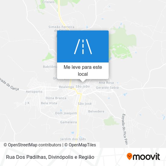 Rua Dos Padilhas mapa