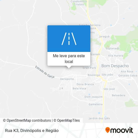 Rua K3 mapa