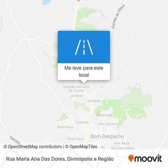 Rua Maria Ana Das Dores mapa