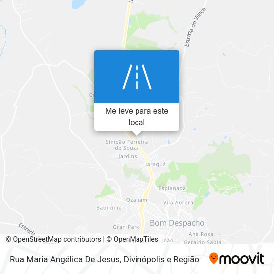 Rua Maria Angélica De Jesus mapa