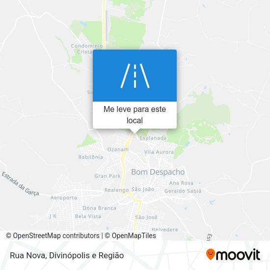 Rua Nova mapa