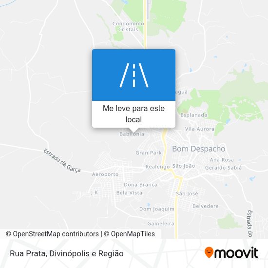 Rua Prata mapa