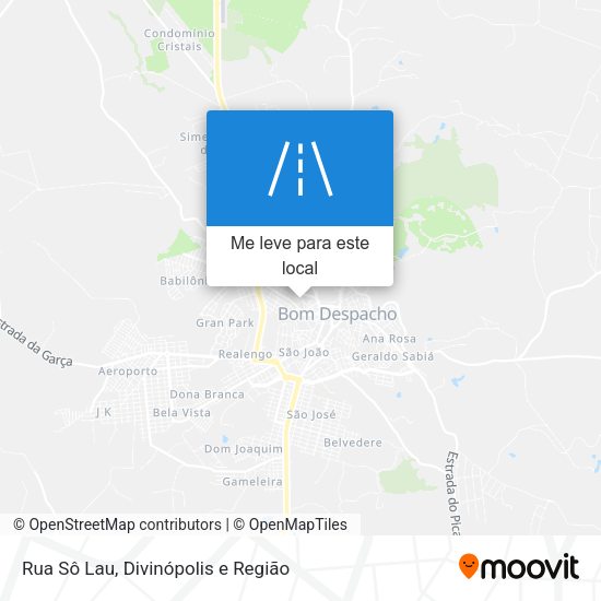 Rua Sô Lau mapa