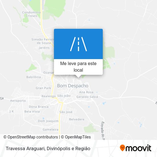 Travessa Araguari mapa