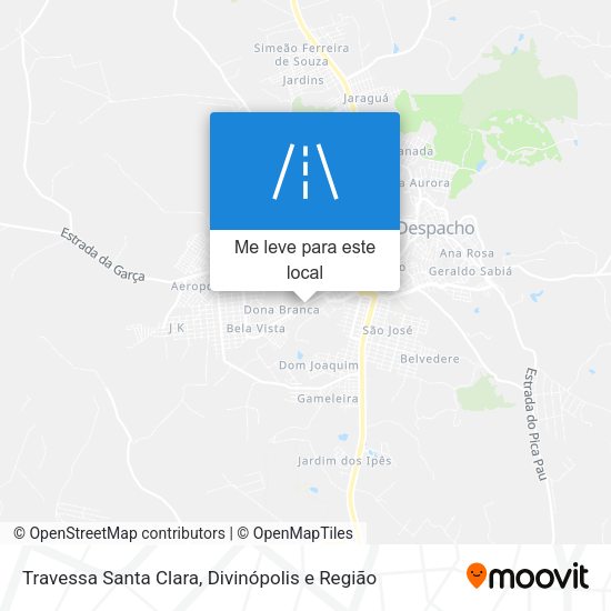 Travessa Santa Clara mapa
