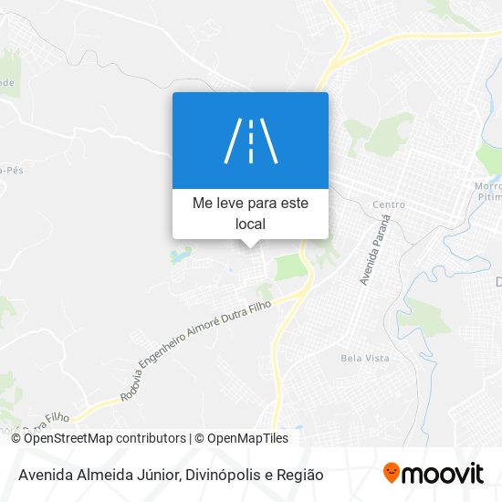 Avenida Almeida Júnior mapa