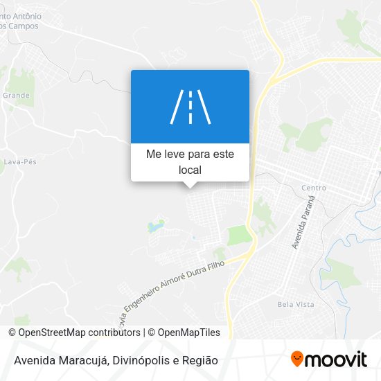 Avenida Maracujá mapa