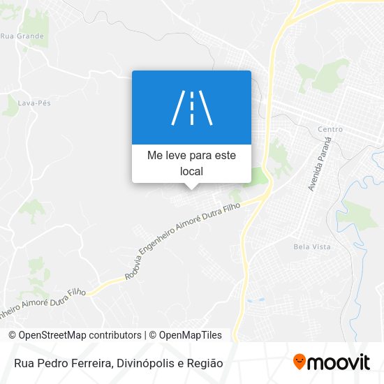 Rua Pedro Ferreira mapa