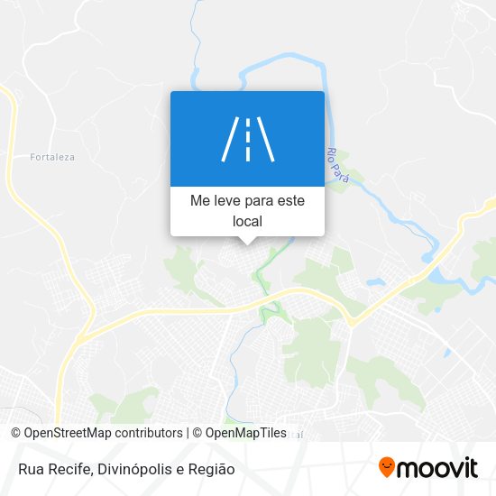 Rua Recife mapa