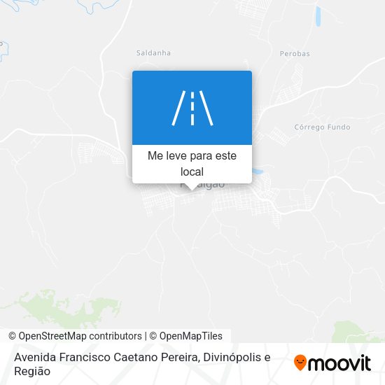 Avenida Francisco Caetano Pereira mapa