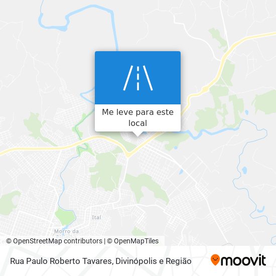 Rua Paulo Roberto Tavares mapa