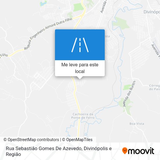 Rua Sebastião Gomes De Azevedo mapa