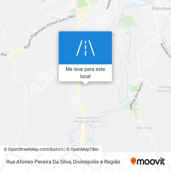 Rua Afonso Pereira Da Silva mapa