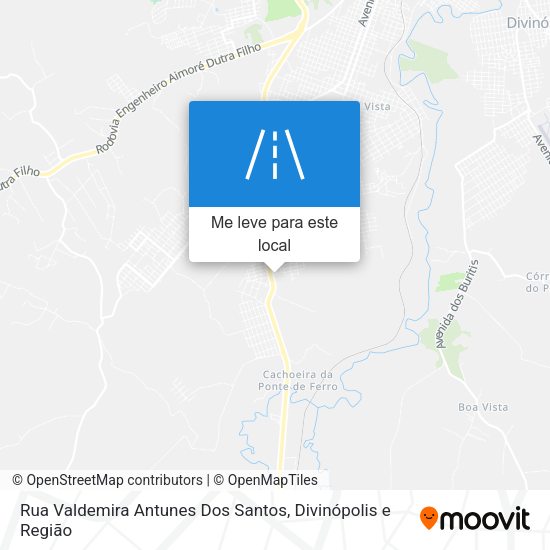 Rua Valdemira Antunes Dos Santos mapa