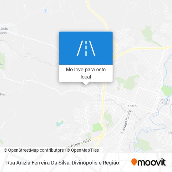 Rua Anízia Ferreira Da Silva mapa