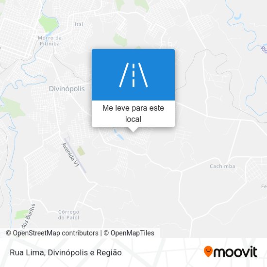 Rua Lima mapa
