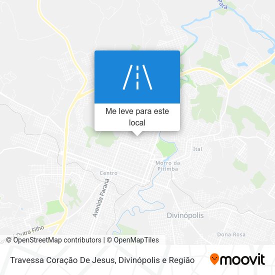 Travessa Coração De Jesus mapa