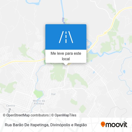Rua Barão De Itapetinga mapa