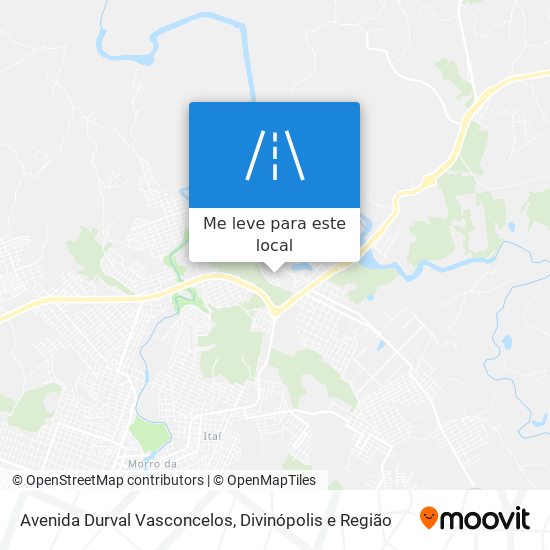 Avenida Durval Vasconcelos mapa